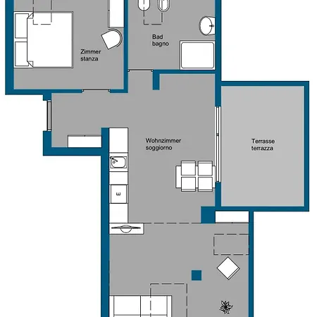 Castel - Panorama Terrace And Pool Appartement *