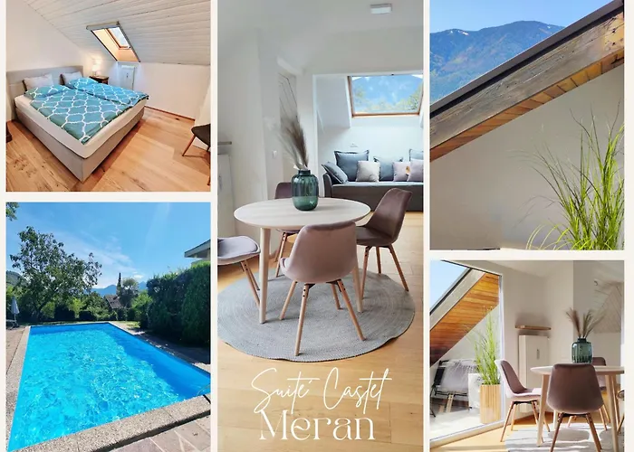 Castel - Panorama Terrace And Pool 公寓 梅拉诺